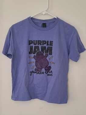 McDonald's Grimace Purple Jam 2024 Tour Kids Large